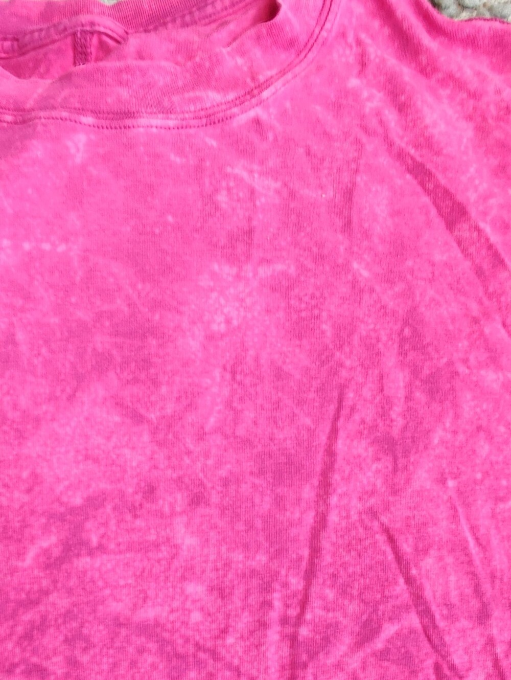 Lululemon All Yours Tee In Cloudy Wash Ripened Raspberry Size 6 - Picture 6 of 7